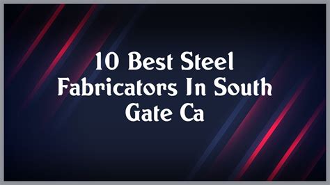 THE BEST 10 Metal Fabricators in LANCASTER, CA 